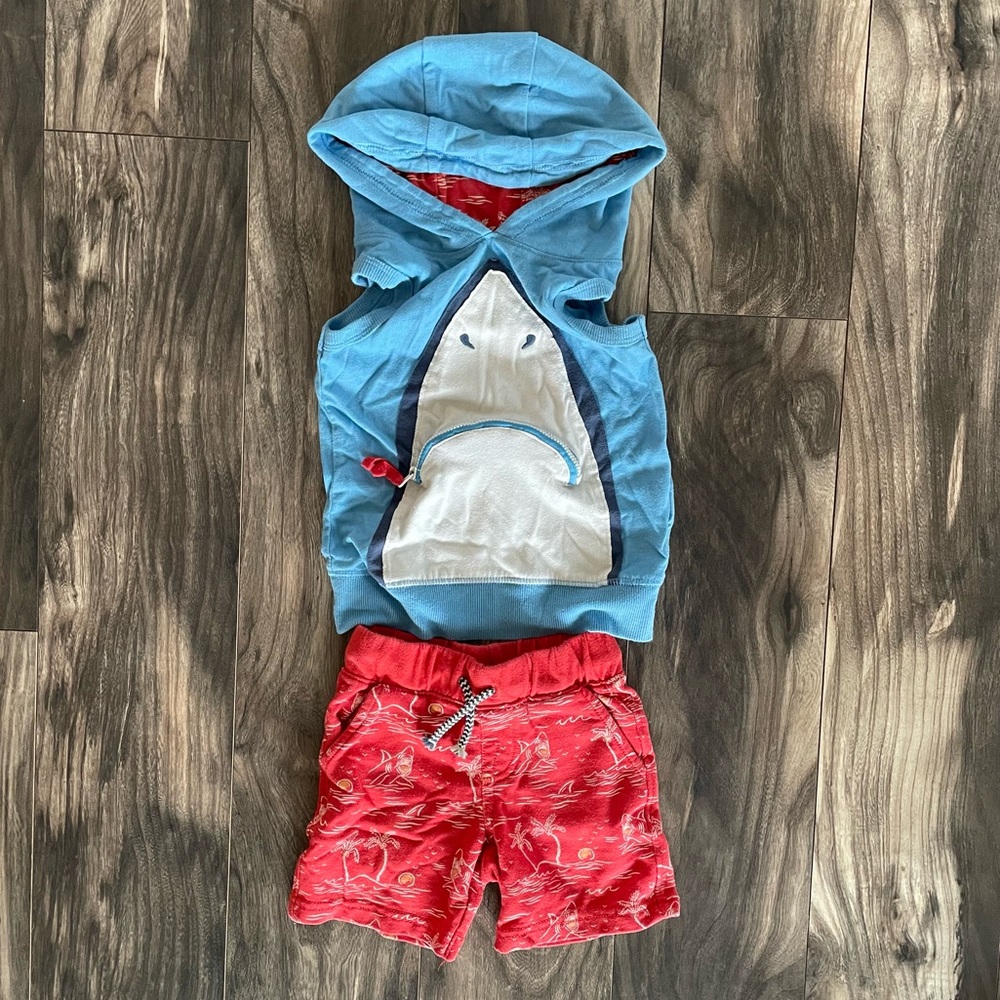3t Shark outfit